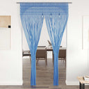 vidaXL Gordijn macramé 140x240 cm katoen