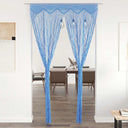 vidaXL Gordijn macramé 140x240 cm katoen