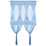 vidaXL Macrame Curtain 140x240 cm Cotton