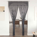 vidaXL Gordijn macramé 140x240 cm katoen