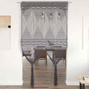 vidaXL Gordijn macramé 140x240 cm coton