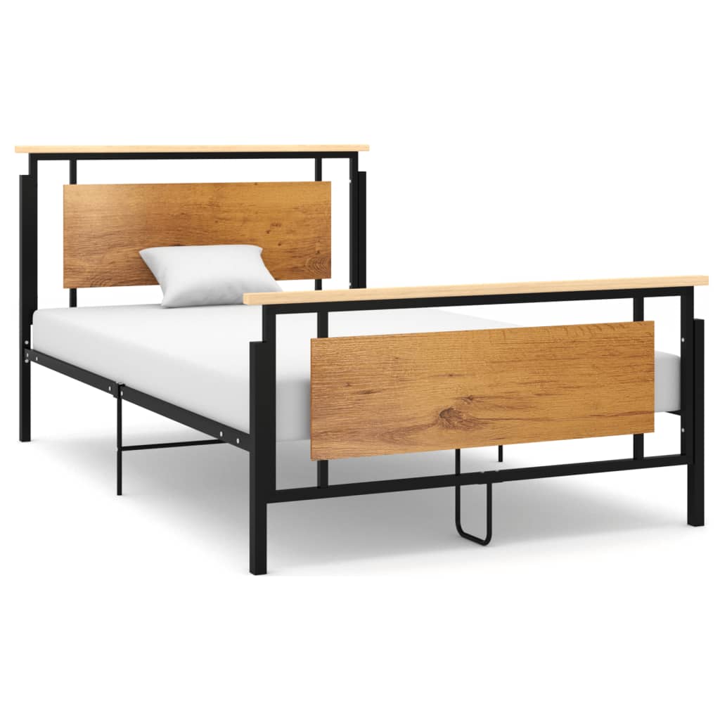 vidaXL Metal Bed Frame 120x200 cm