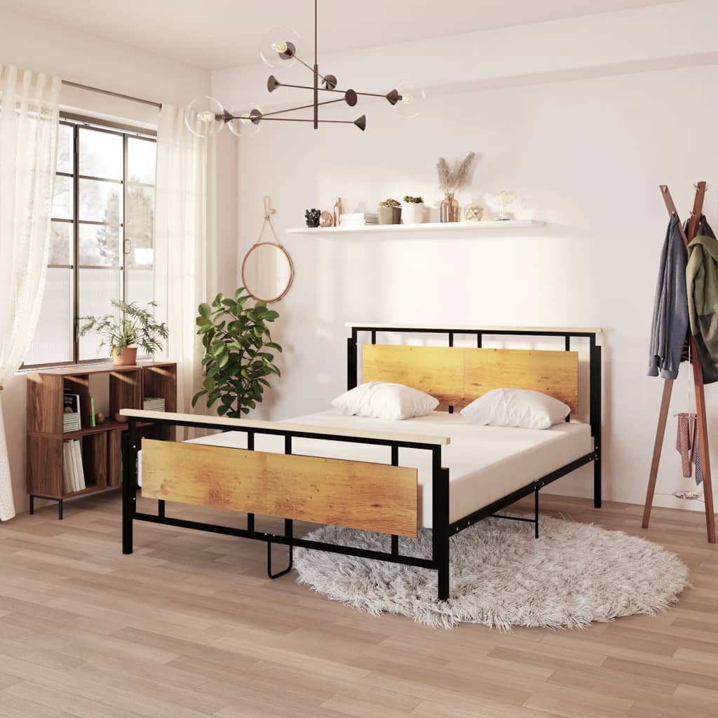 vidaXL Metal Bed Frame 120x200 cm