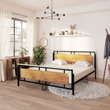 vidaXL Metal Bed Frame 120x200 cm