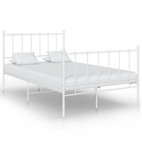 vidaXL Metal Bed Frame Black 120x200 cm