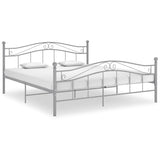 vidaXL Bedframe metaal zwart 120x200 cm