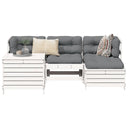 vidaXL 5-Piece Lounge Set Solid Pine Wood