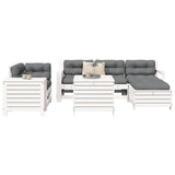 vidaXL Ensemble de salon 7 personnes massief grenenhout
