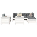 vidaXL 7-delige Loungeset massief grenenhout