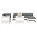 vidaXL 7-delige Loungeset massief grenenhout