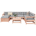 vidaXL 8-delige Loungeset massief grenenhout