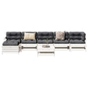 vidaXL 7-delige Loungeset massief grenenhout