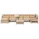 vidaXL 8-delige Loungeset massief grenenhout