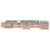 vidaXL 10-delige Loungeset massief grenenhout