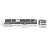 vidaXL 10-delige Loungeset massief douglas vurenhout
