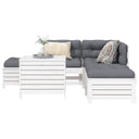 vidaXL 6-delige Loungeset massief grenenhout