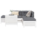 vidaXL 6-delige Loungeset massief grenenhout