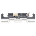vidaXL 6-delige Loungeset massief grenenhout