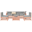 vidaXL 6-delige Loungeset massief grenenhout