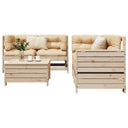 vidaXL 5-Piece Lounge Set Solid Pine Wood