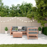 vidaXL 5-Piece Lounge Set with Cushions Solid Pine Wood