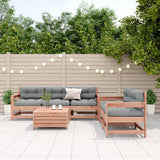 vidaXL 6-Piece Lounge Set with Cushions Solid Pine Wood