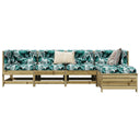 vidaXL 5-delige Loungeset massief grenenhout