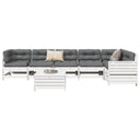vidaXL 7-delige Loungeset massief grenenhout
