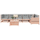 vidaXL 7-delige Loungeset massief grenenhout