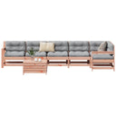 vidaXL 7-delige Loungeset massief grenenhout
