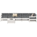 vidaXL 7-delige Loungeset massief grenenhout