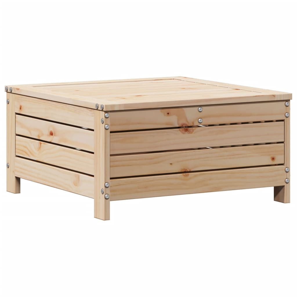 vidaXL 7-delige Loungeset met kussens massief grenenhout