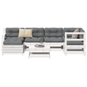 vidaXL 7-delige Loungeset massief grenenhout