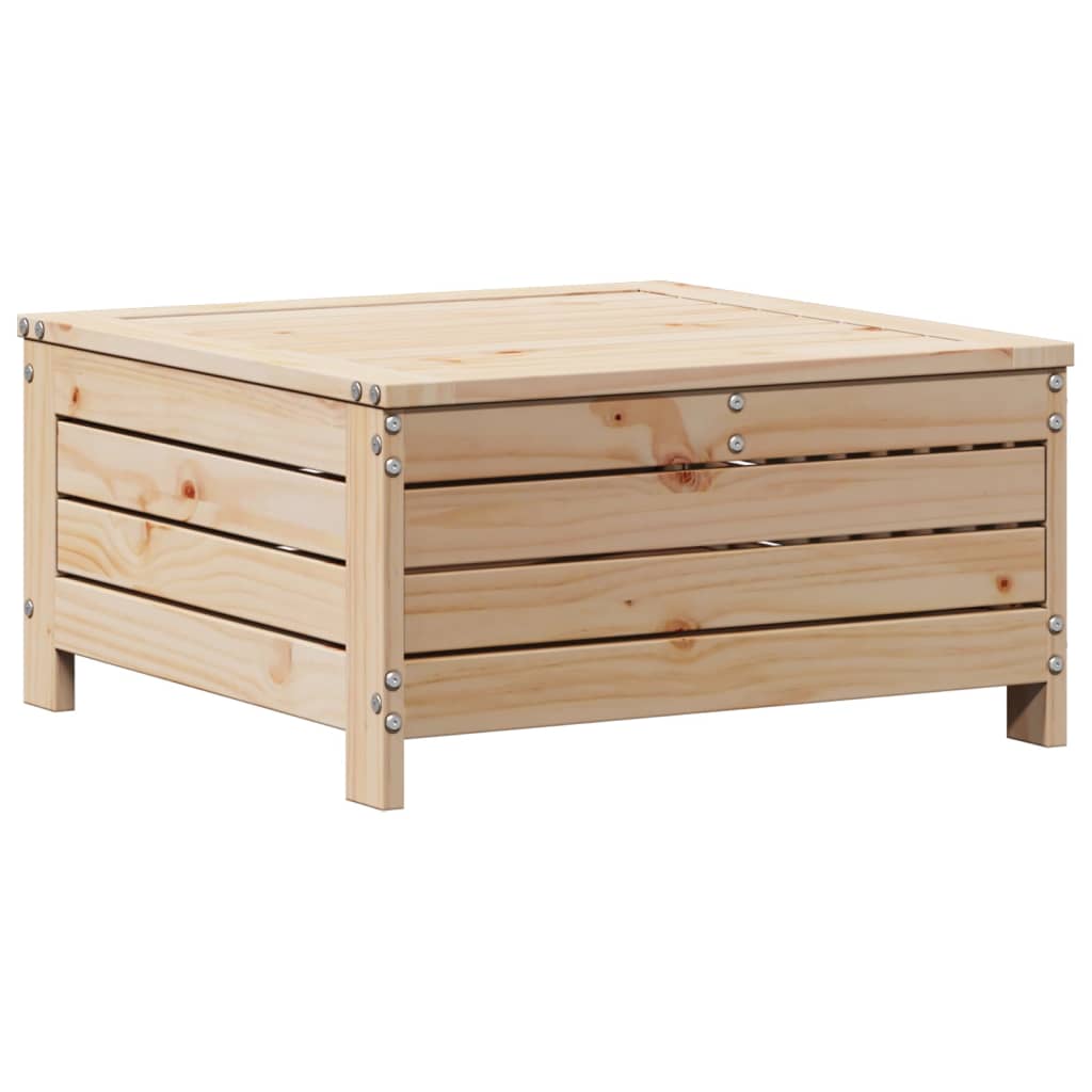 vidaXL 7-delige Loungeset met kussens massief grenenhout