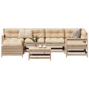 vidaXL 7-delige Loungeset massief grenenhout
