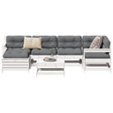 vidaXL 7-delige Loungeset massief grenenhout