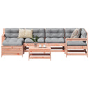 vidaXL 7-delige Loungeset massief grenenhout