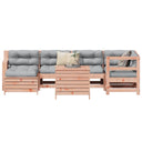 vidaXL 7-delige Loungeset massief grenenhout