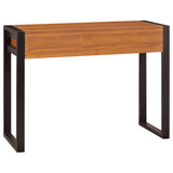 vidaXL Desk with 2 drawers 100x40x75 cm solid teak wood