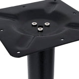 vidaXL Bistrotafelpoot 56x56x72 cm gietijzer zwart