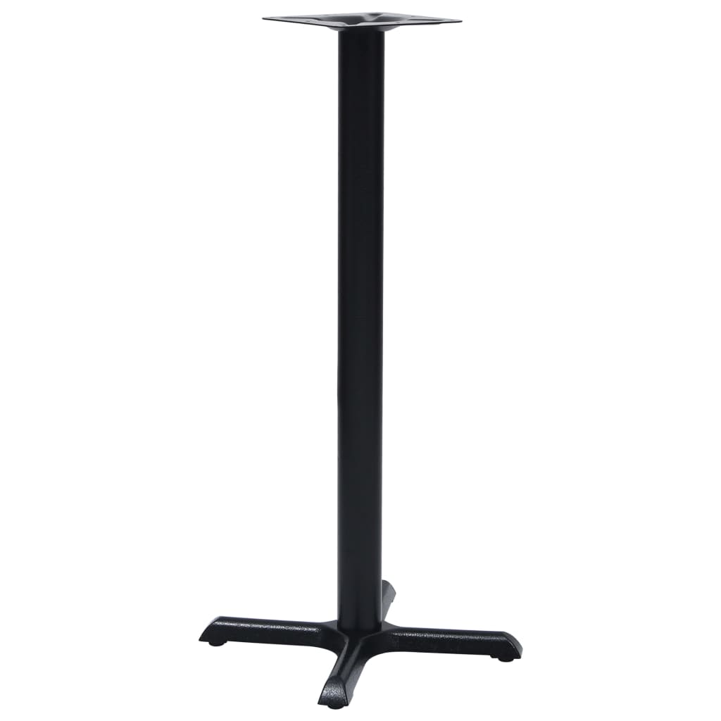 vidaXL Bistrotafelpoot 56x56x72 cm gietijzer zwart