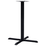 vidaXL Bistrotafelpoot 56x56x72 cm gietijzer zwart