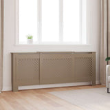 vidaXL Radiatorombouw 112x19x81,5 cm MDF wit
