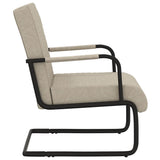 vidaXL Chair faux leather cream