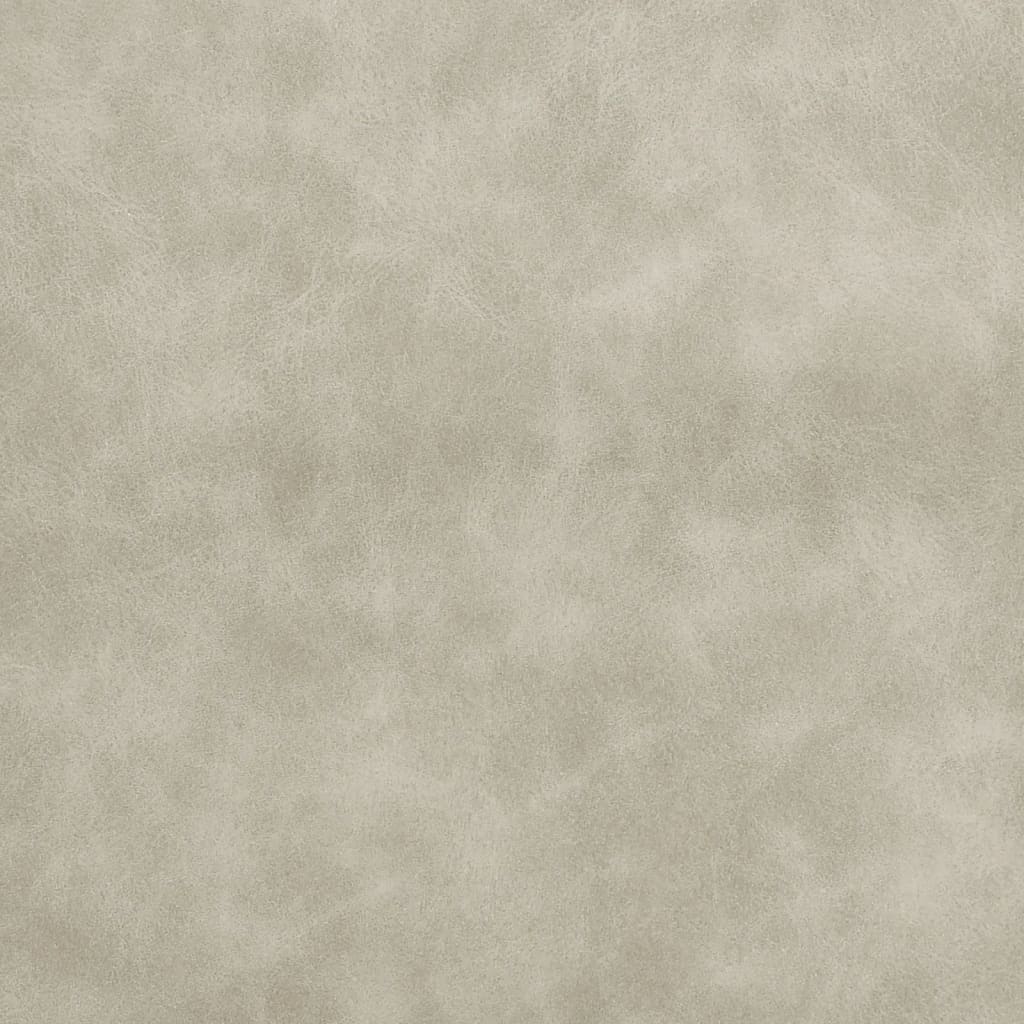 vidaXL Chair faux leather cream