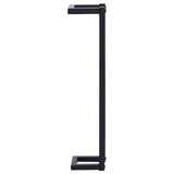vidaXL Handdoekenrek 25x20x95 cm ijzer zwart