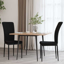 vidaXL Eetkamerstoelen 2 st fluweel donkergrijs