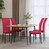 vidaXL Eetkamerstoelen 2 st fluweel donkergrijs