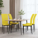 vidaXL Eetkamerstoelen 2 st fluweel donkergrijs