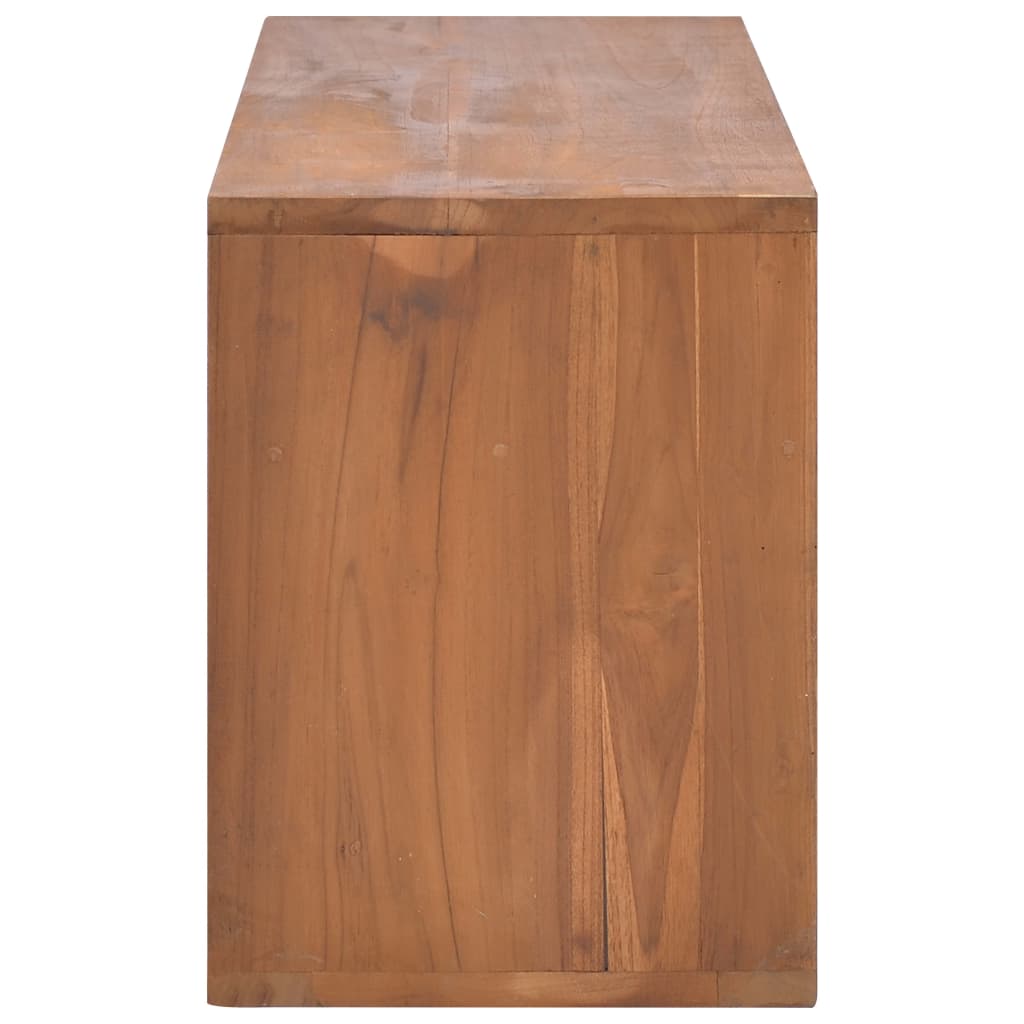vidaXL Tv-meubel 90x30x40 cm massief teakhout